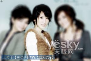 用Photoshop增加图像层次 使人物
