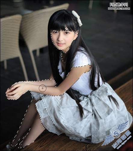 Photoshop打造女糖水肤色的漂亮美女