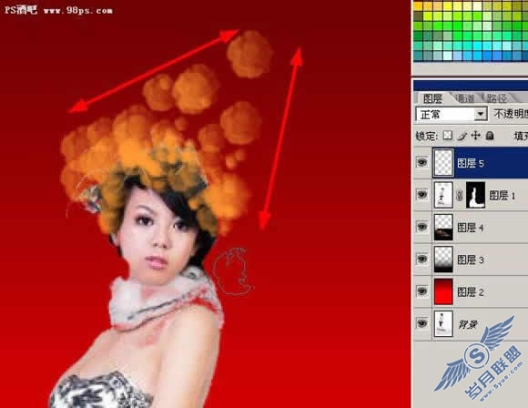 photoshop打造魅彩风华创意色调主题写真