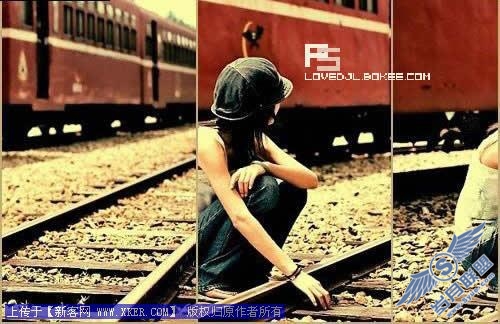 PS“非主流”照片文字合成表现手法