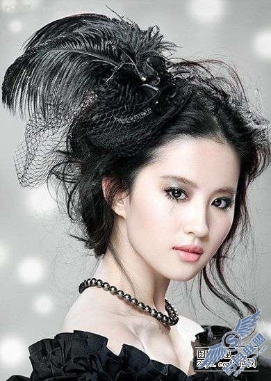 Photoshop照片处理:调色出刘亦菲怀旧效果照片