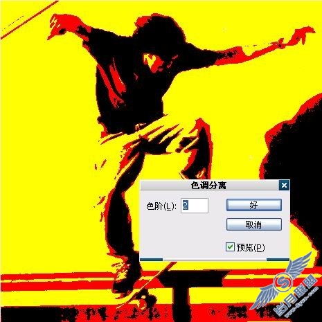 Photoshop利用照片制作版画简明教程