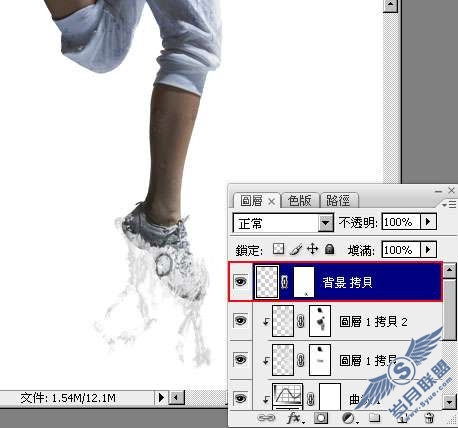 photoshop照片处理:给美女添加动感水衣【图】_
