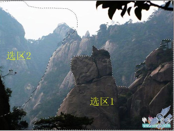 Photoshop初学者实例教程:云雾效果简单制作_www.