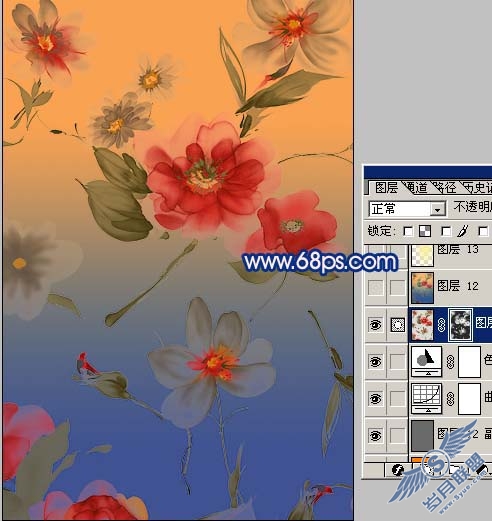 Photoshop给古装人物照片综合美化
