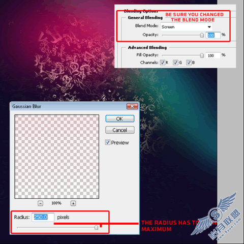photoshop文字特效:制作印刷文字复古的镂空人脸【图】_