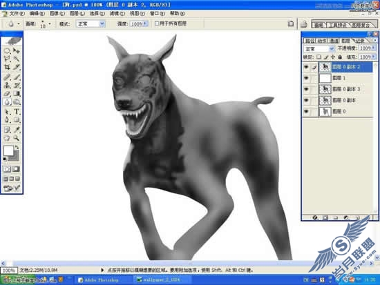 Photoshop照片合成教程:生化危机3海报