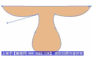 Illustrator绘制矢量风格简笔驯鹿头像_天极设计在线转载