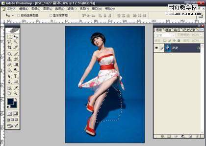 Photoshop处理照片教程:空间感非常强的绚丽写真