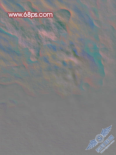 Photoshop给人物照片加上个性的纹理背景