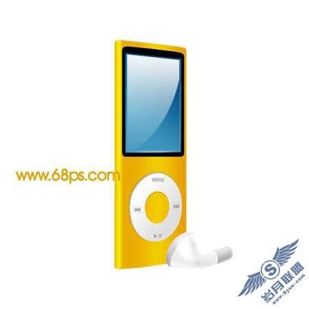 Photoshop制作ipod图标