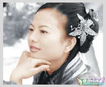 Photoshop教程:黑白照片变彩色之进阶上色