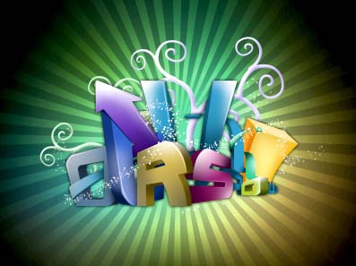 Photoshop制作漂亮的3D潮流艺术壁纸