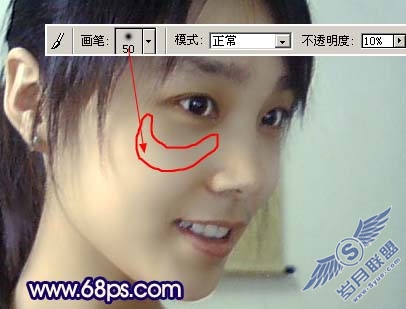 Photoshop照片处理:调出美女照片柔和的淡黄色