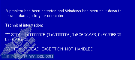 安装WinXPSP3后系统蓝屏(BSoD)解决办法