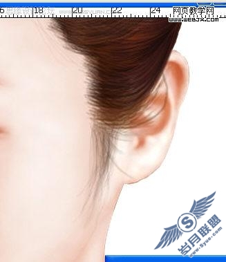 Photoshop鼠绘教程:气质美女
