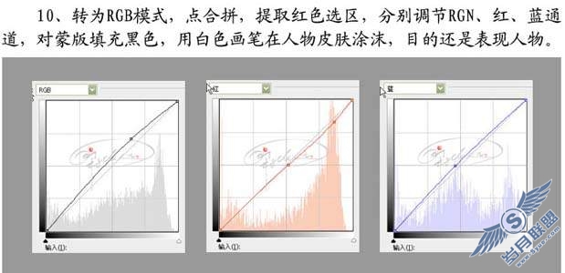 Photoshop打造海景婚片的清晰开阔