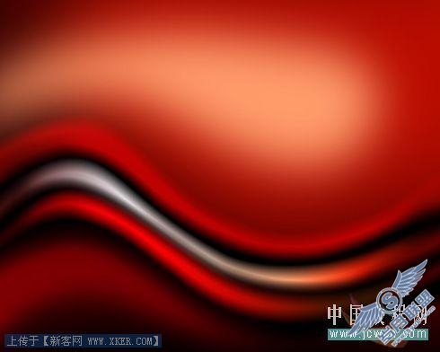 Photoshop打造浪漫星光闪烁圣诞树背景