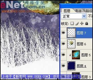 Photoshop制作迷人的黑夜传说
