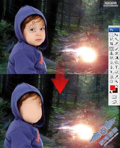 Photoshop合成一张诡异的电影海报