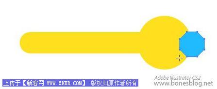 AI打造清新苹果风格图标_形状的建立_天极设计在线转载