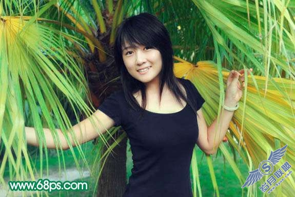 Photoshop照片处理:制作糖果色<a href=http://www.syue.com/Digital/Mobile/ target=_blank class=infotextkey>手机</a>美女照片【图】_