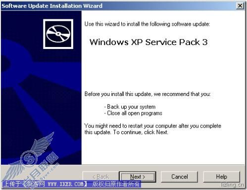 中文版Windows XP升级SP3新鲜体验