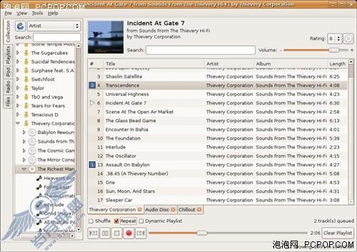 音乐任我行10个Linux平台播放器推荐(4)