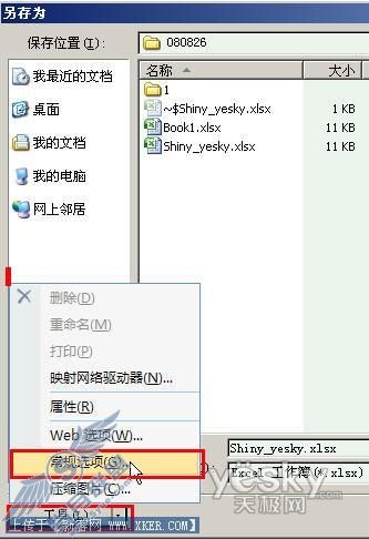 为Excel2007文件设置密码_天极软件
