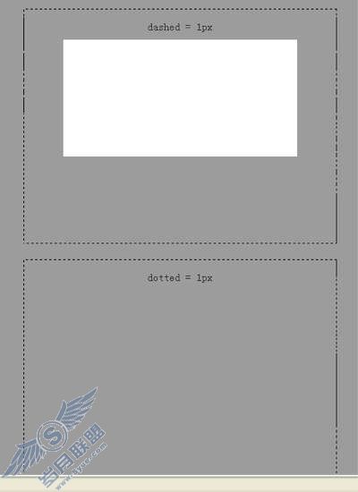 IE bug:1像素的dotted/dashed边框(实例)