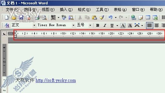 将Word界面中的标尺修改为以厘米为单位_天极软件