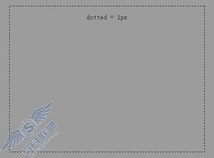 IE bug:1像素的dotted/dashed边框(实例)