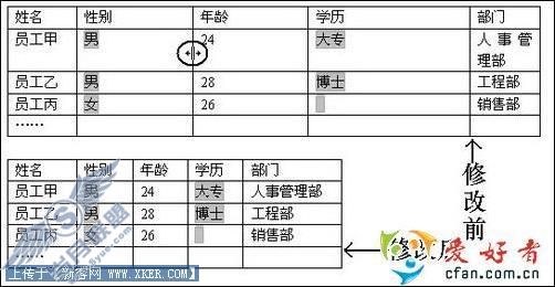 MSWord表格必杀技学习(2)