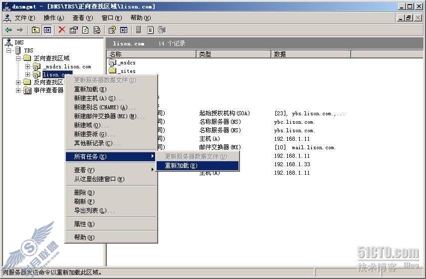 DNS 学习笔记之6- DNS区域的管理①
