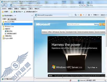 Windows 7功能介绍:Internet Explorer 8(IE8)【图】_