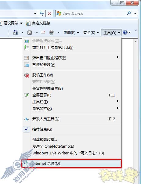 IE8历史记录全清除