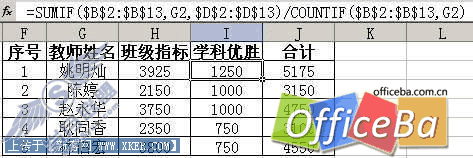 巧用Excel2003/2007函数实现分类汇总