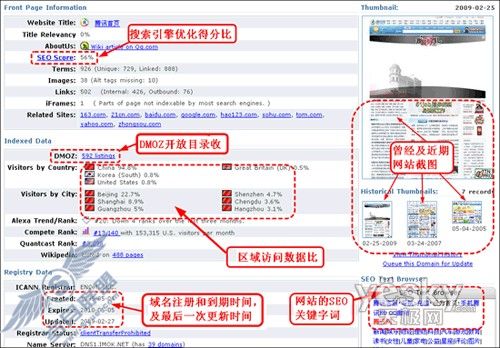 巧用傲游浏览器查看网站相关信息