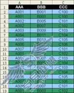 技巧89 永恒的间隔底纹_Excel实战技巧精粹
