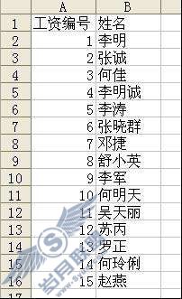 WPS表格用VLOOKUP实现错序修正【图】_