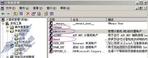Windows Server 2003防木马权限设置5