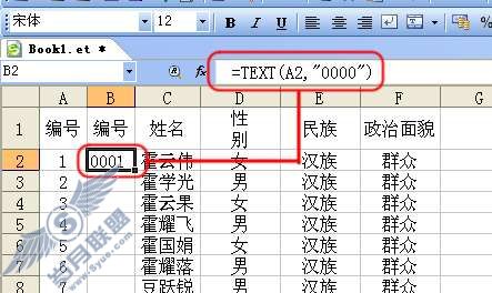WPS表格以零开头的数字编号的输入方法【图】_