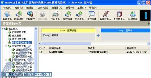 EastFax签审流程的灵活运用