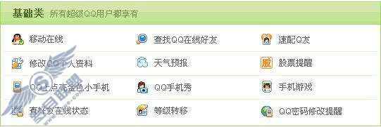 超级QQ黄金体系有什么特权?_