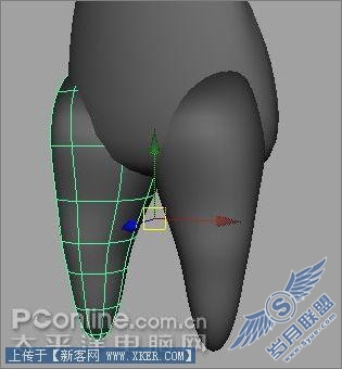 Maya2008作长江7号外星狗建模 Maya2008作长江7号外星狗建模