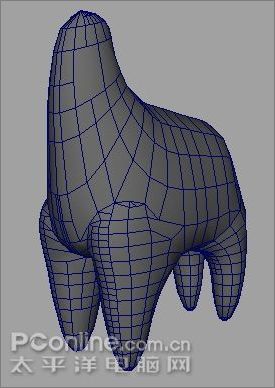 Maya2008作长江7号外星狗建模 Maya2008作长江7号外星狗建模