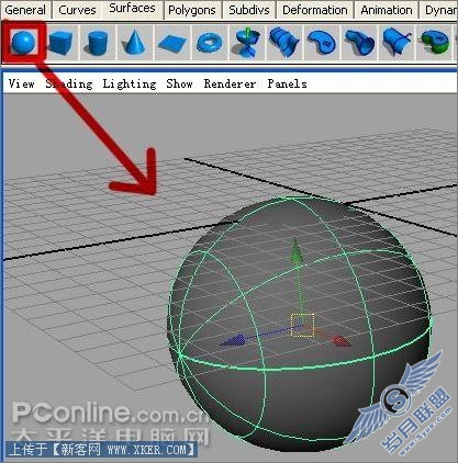 Maya2008作长江7号外星狗建模 Maya2008作长江7号外星狗建模