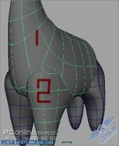 Maya2008作长江7号外星狗建模 Maya2008作长江7号外星狗建模
