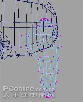 Maya2008作长江7号外星狗建模 Maya2008作长江7号外星狗建模