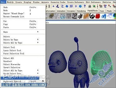 Maya2008制作长江7号外星狗表情篇 Maya2008制作长江7号外星狗表情篇